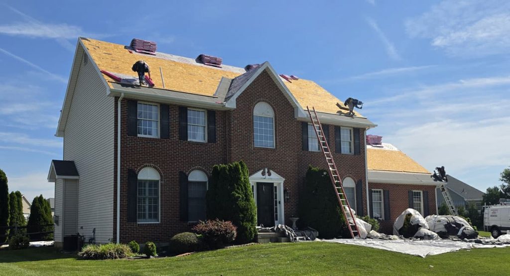 Installing a New roof in Bear, DE