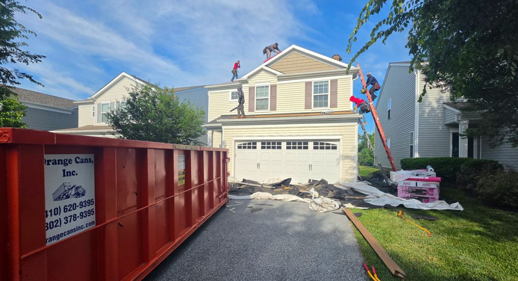 Installing new roof in Downingtown, PA