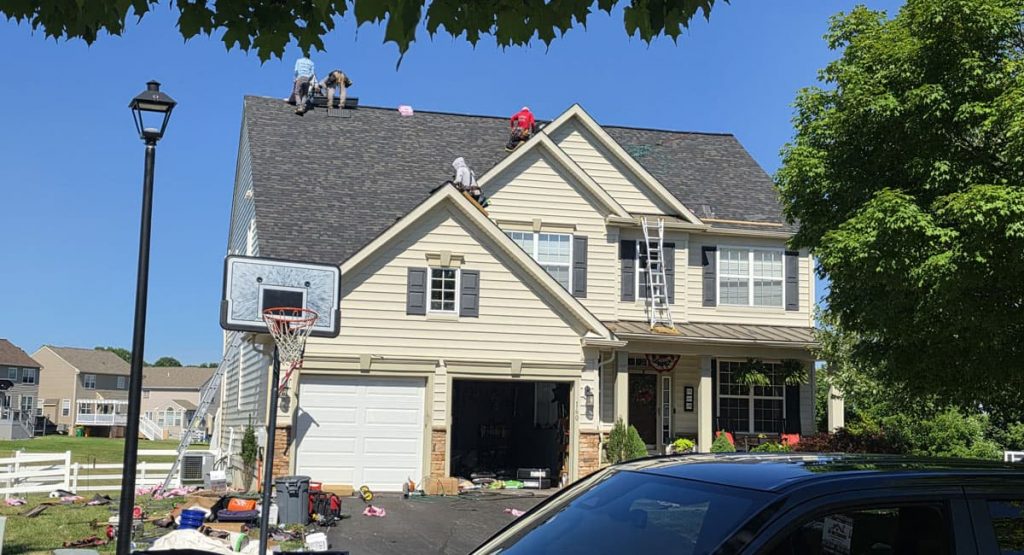 New Black Sable colored roof in Middletown, DE