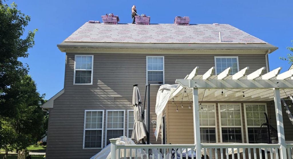 Installing a new roof in Middletown, DE