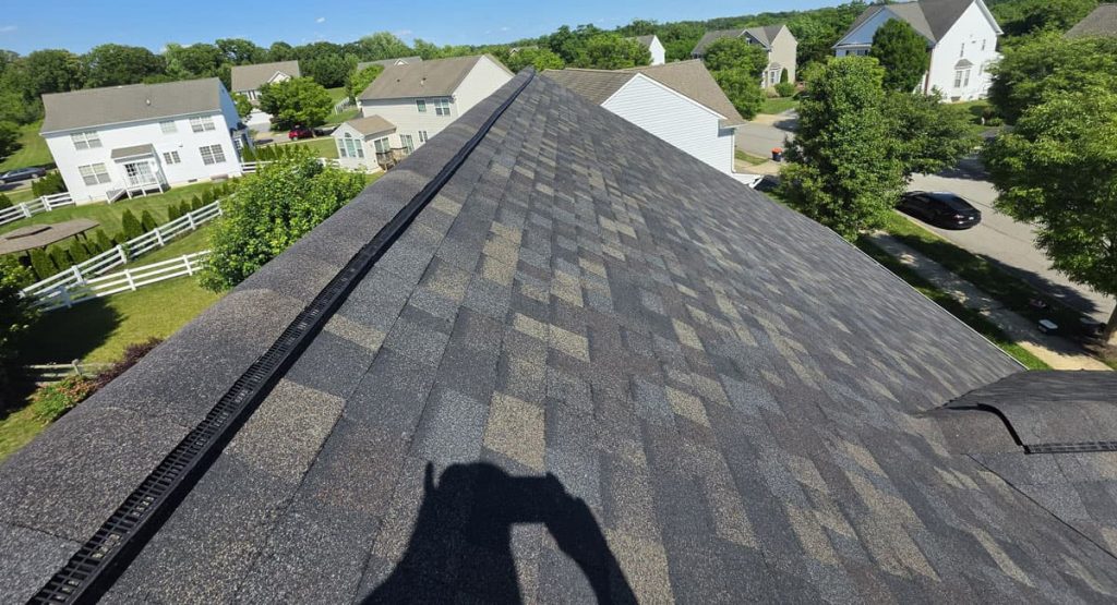 New Black Sable colored roof in Middletown, DE