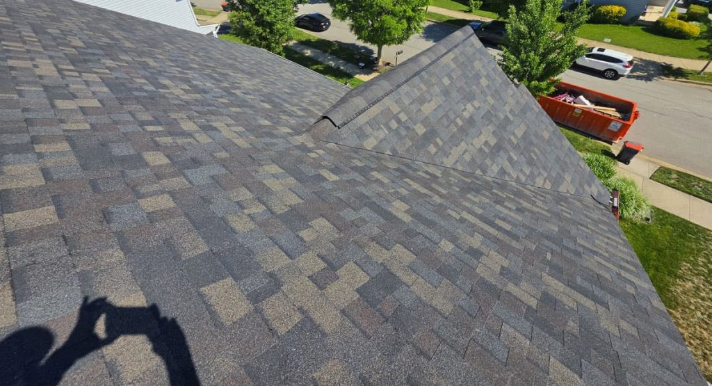 New Black Sable colored roof in Middletown, DE