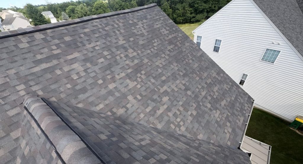 New Black Sable colored roof in Middletown, DE