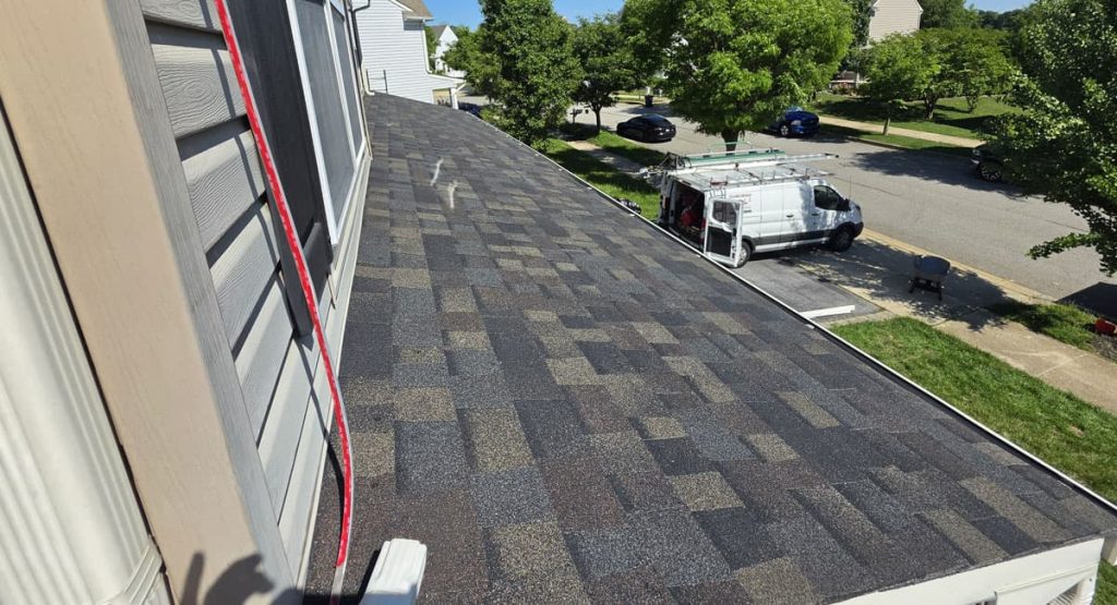New Black Sable colored roof in Middletown, DE