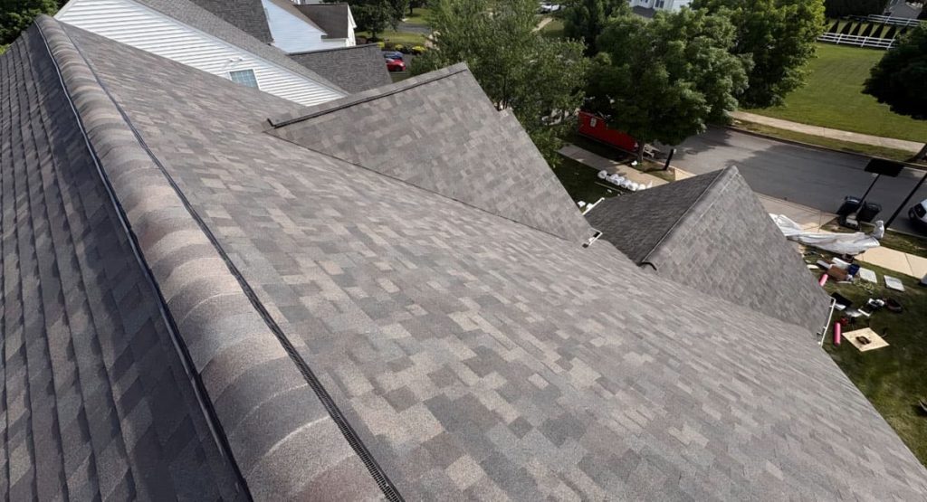 New Black Sable colored roof in Middletown, DE
