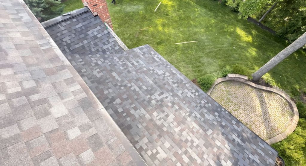 New Grey Tweed colored roof in Wilmington, DE