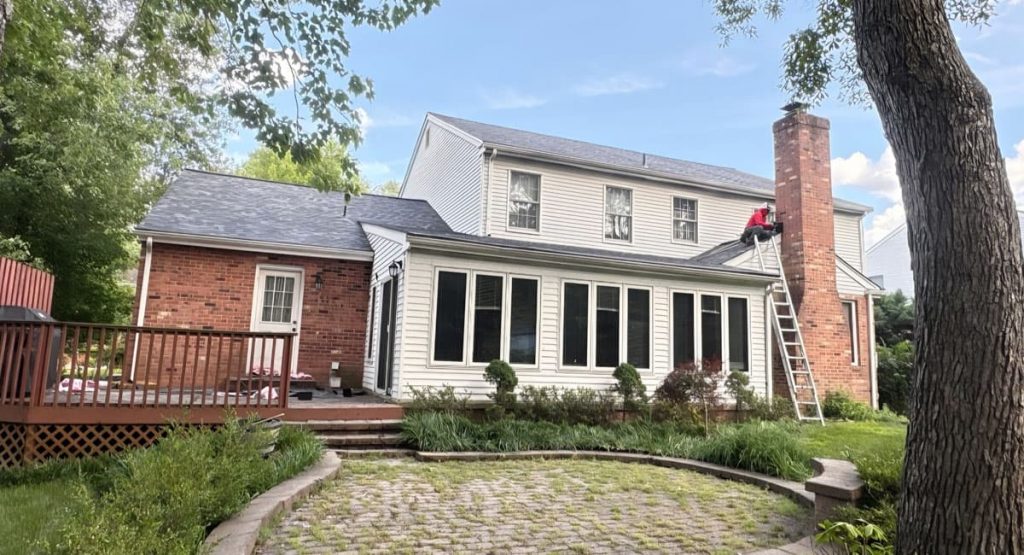 New Grey Tweed colored roof in Wilmington, DE
