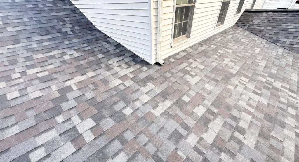 New Grey Tweed colored roof in Wilmington, DE