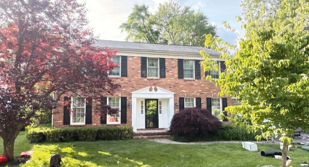 New Grey Tweed colored roof in Wilmington, DE