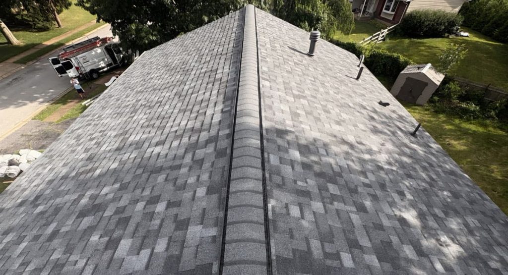 New Peppercorn colored roof in Middletown, DE