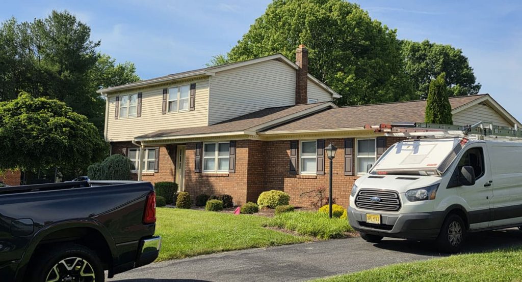 new Sedona Canyon colored roof in Newark, DE
