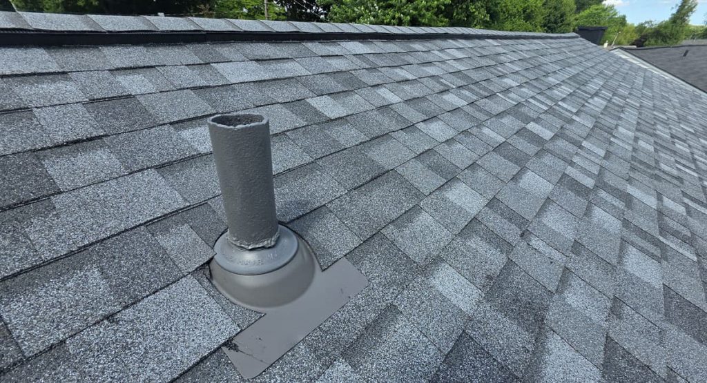 New Slatestone Gray colored roof in New Castle, DE