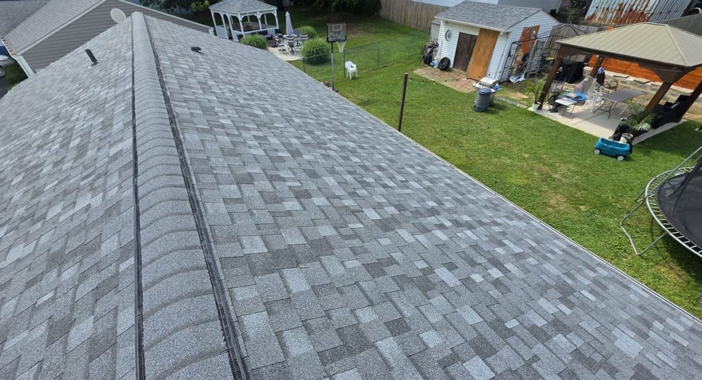 New Slatestone Gray colored roof in New Castle, DE