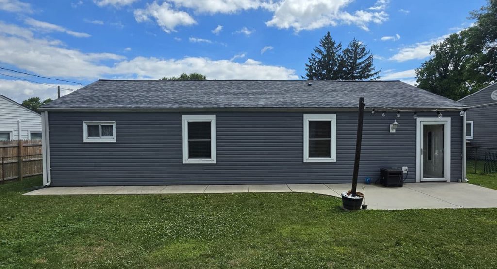New Slatestone Gray colored roof in New Castle, DE