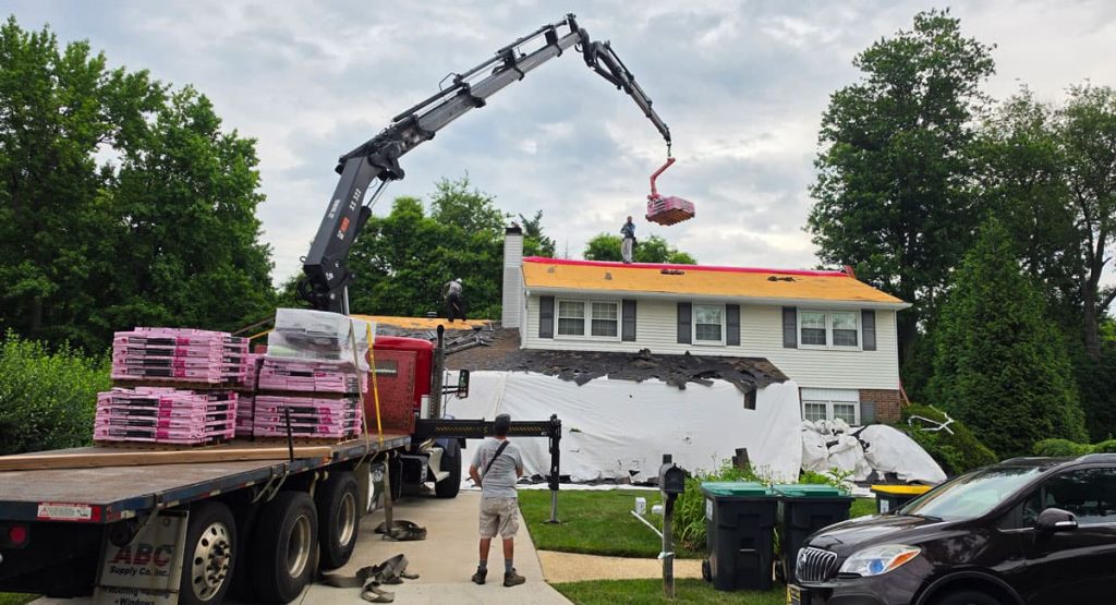 Installing new roof in Wilmington, DE