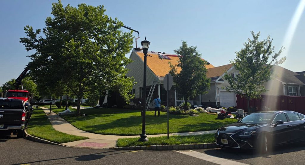Installing new roof in Swedesboro, NJ