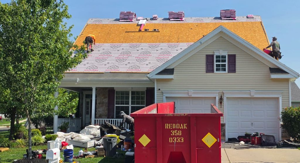 Installing new roof in Swedesboro, NJ