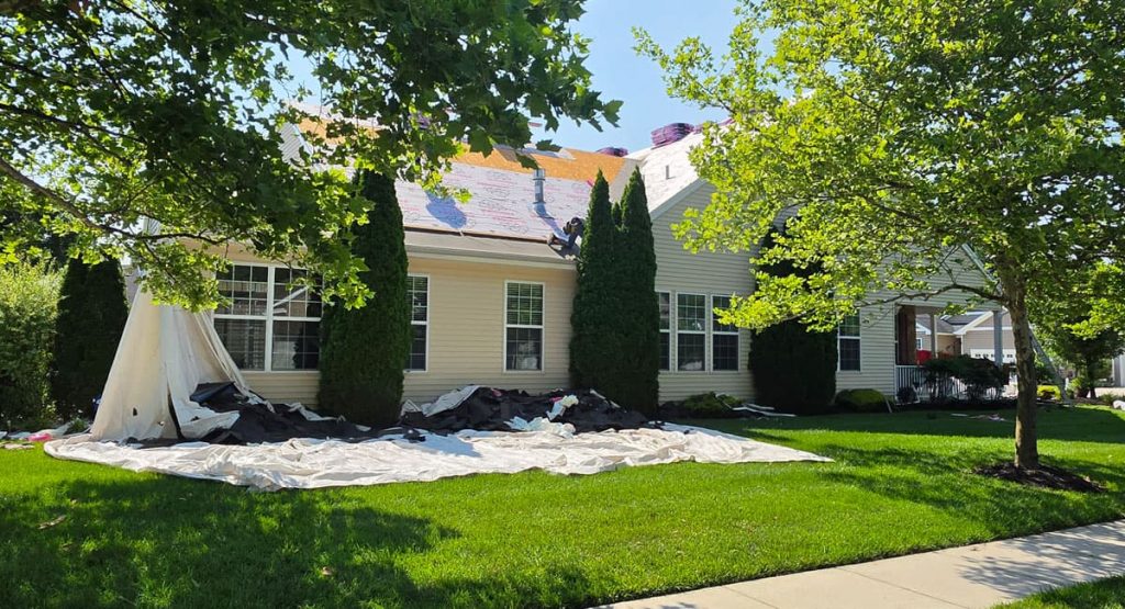 Installing new roof in Swedesboro, NJ