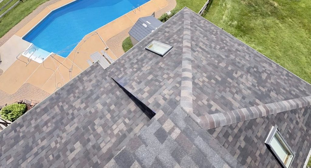 New Black Sable colored roof in Middletown, DE
