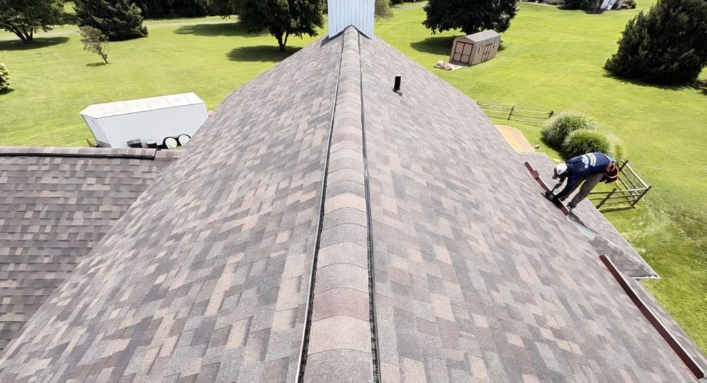 New Black Sable colored roof in Middletown, DE