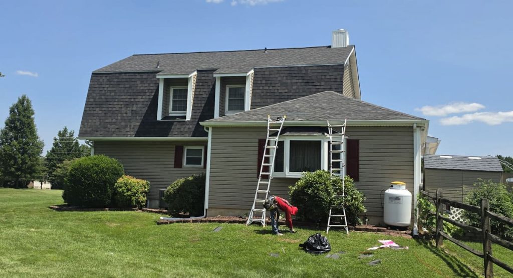 New Black Sable colored roof in Middletown, DE