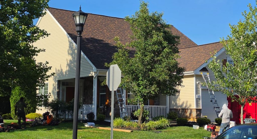 New Brownwood colored roof in Swedesboro, NJ