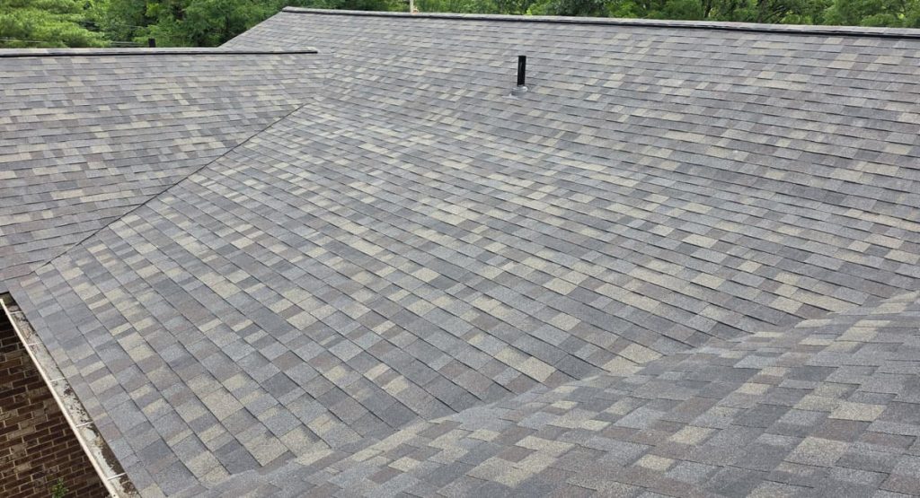 New Evergreen Mist colored roof in Douglasville, PA
