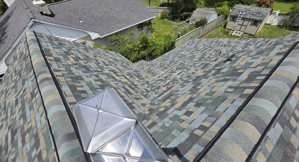 New Evergreen Mist colored roof in Wilmington, DE