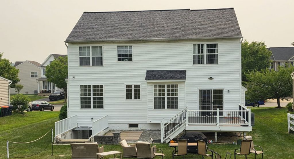 New Midnight Plum colored roof in Middletown, DE
