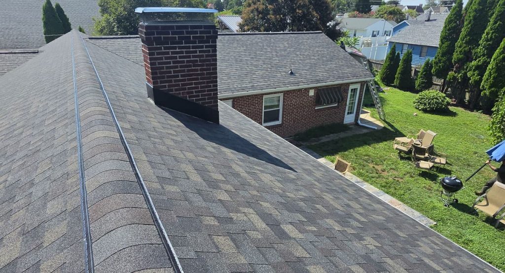 New Black Sable colored roof in Middletown, DE