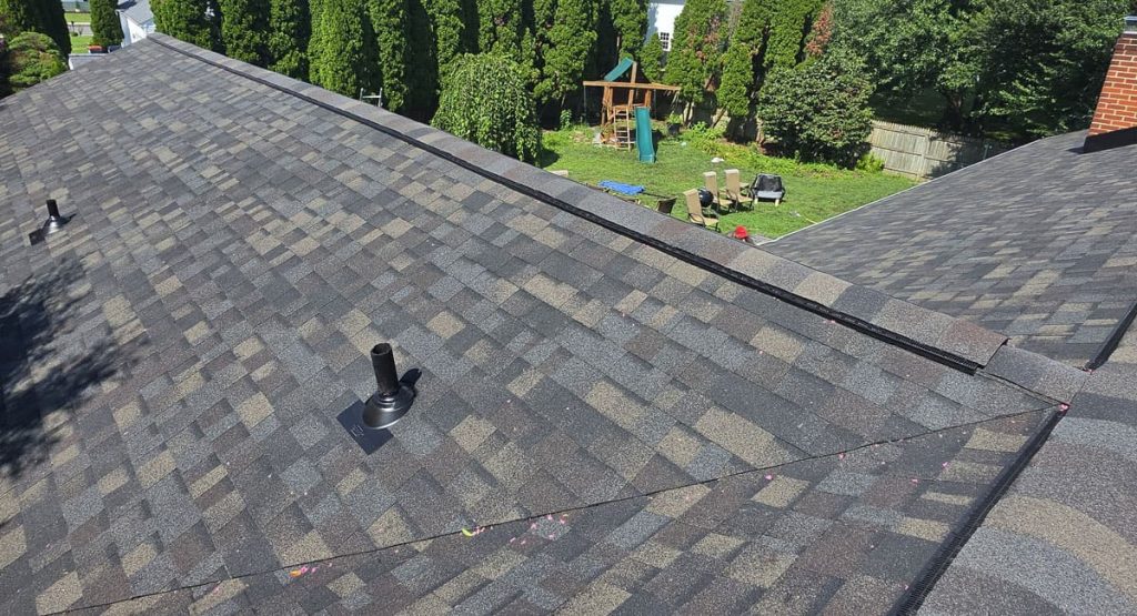 New Black Sable colored roof in Middletown, DE