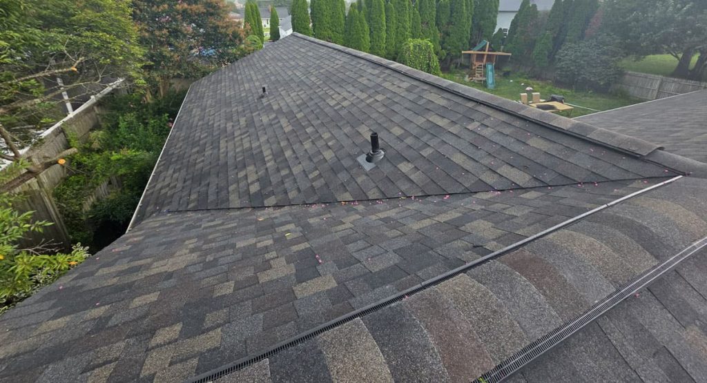 New Black Sable colored roof in Middletown, DE