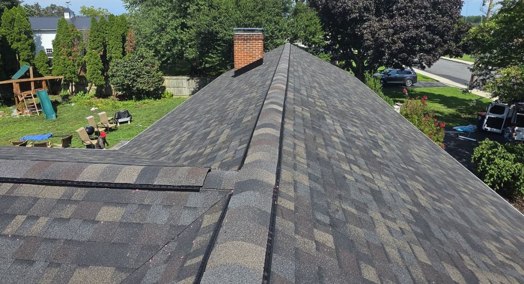 New Black Sable colored roof in Middletown, DE