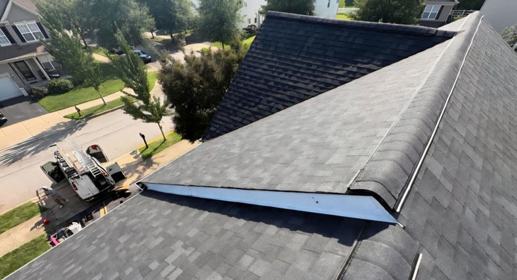 New Onyx Black colored roof in Middletown, DE