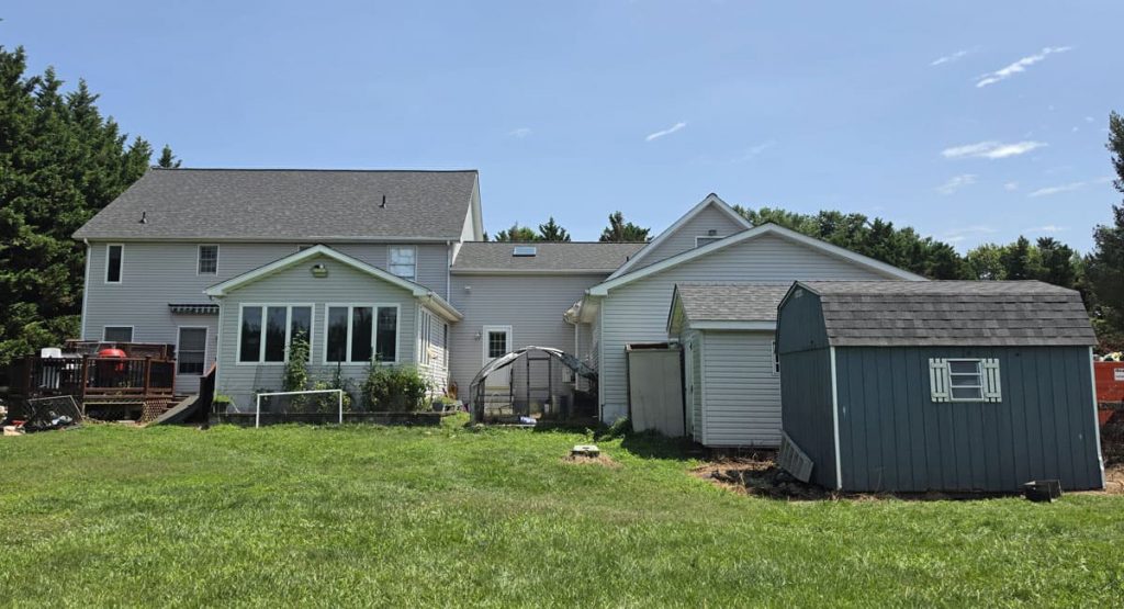 new Onyx Black colored roof in Middletown, DE