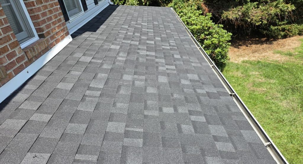 new Onyx Black colored roof in Middletown, DE