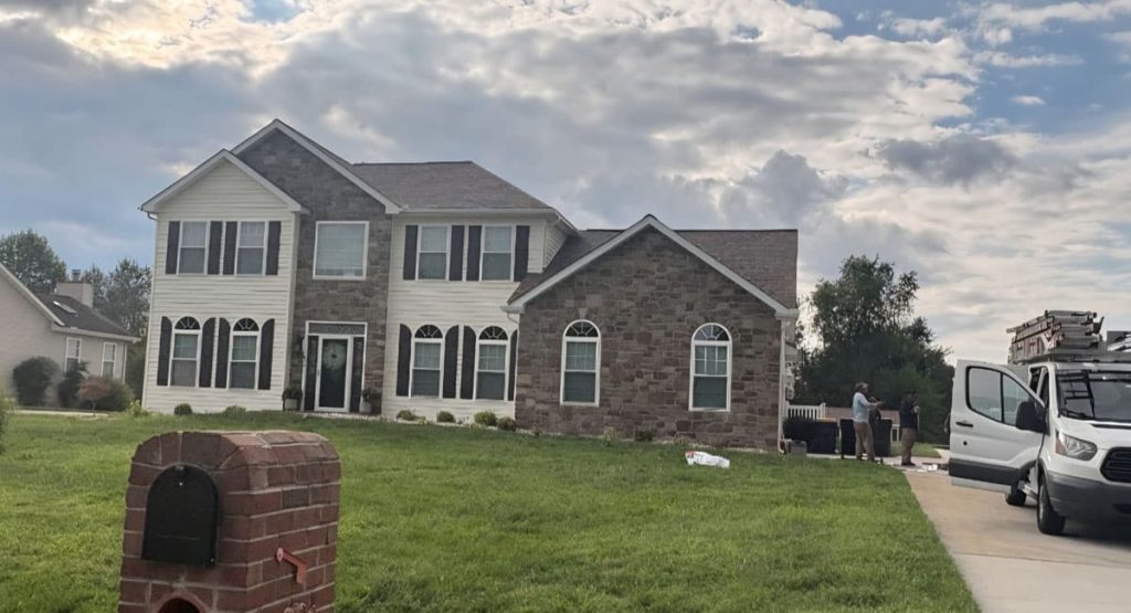 New Sedona Canyon colored roof in Magnolia, DE