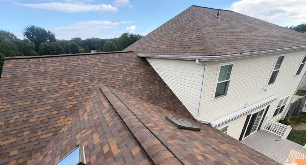 New Sedona Canyon colored roof in Magnolia, DE