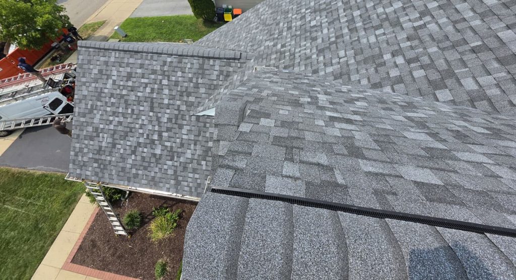 New Slatestone Gray colored roof in Middletown, DE