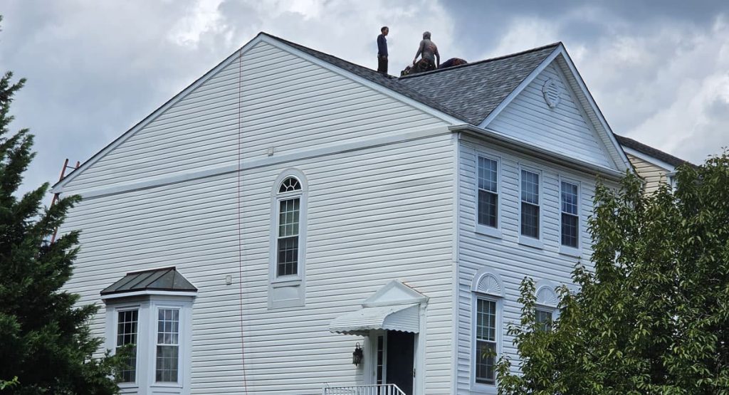 New Slatestone Gray colored roof in Wilmington, DE