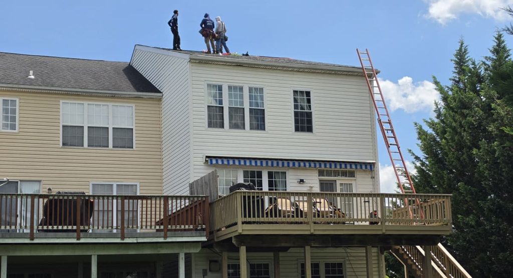 New Slatestone Gray colored roof in Wilmington, DE