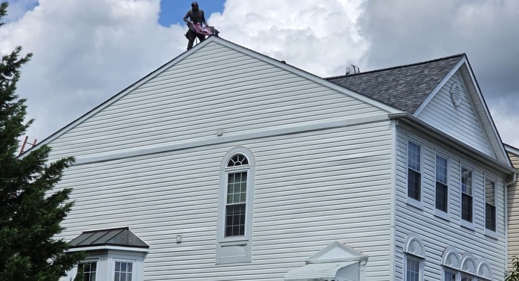New Slatestone Gray colored roof in Wilmington, DE