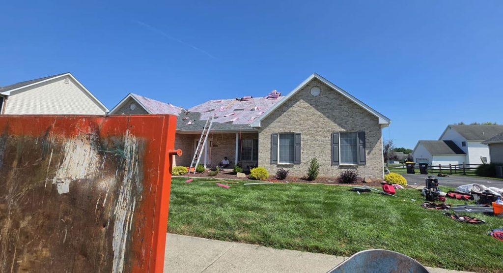 Installing new roof in Bear, DE