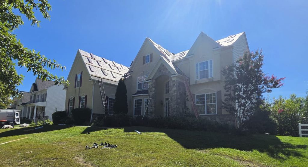 Installing a new roof in Middletown, DE