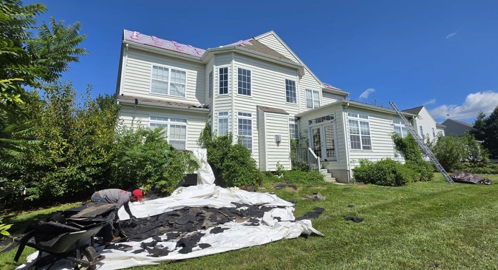 Installing a new roof in Middletown, DE