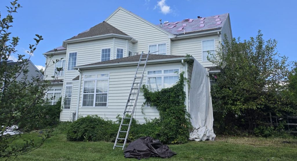 Installing a new roof in Middletown, DE