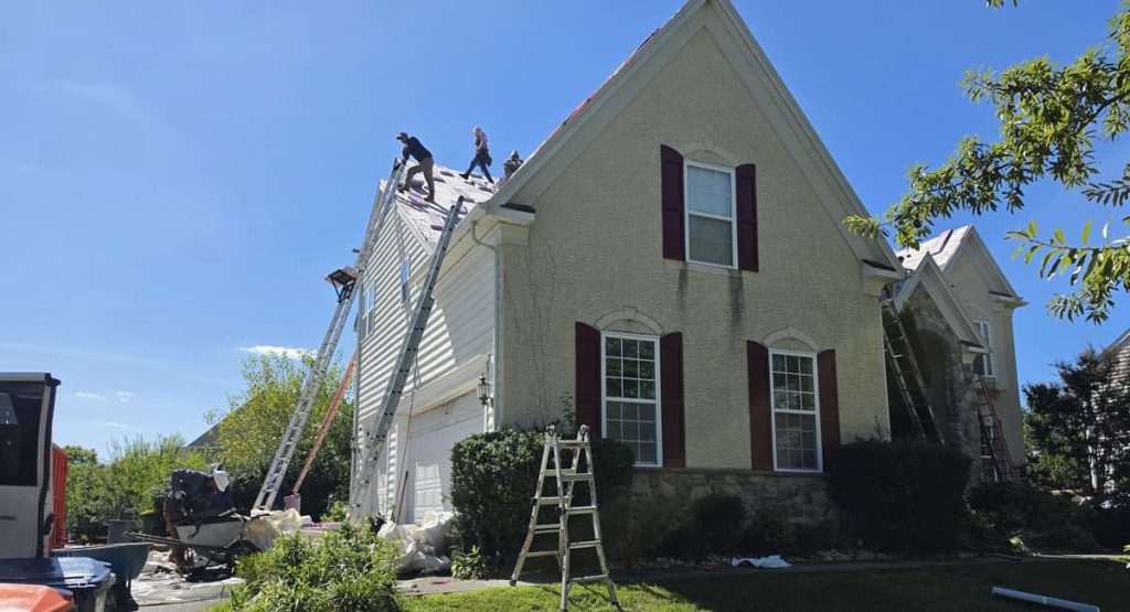 Installing a new roof in Middletown, DE