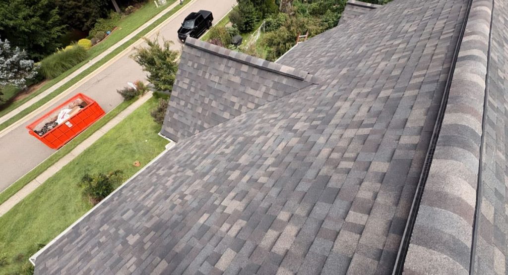 New Black Sable colored roof in Newark, DE