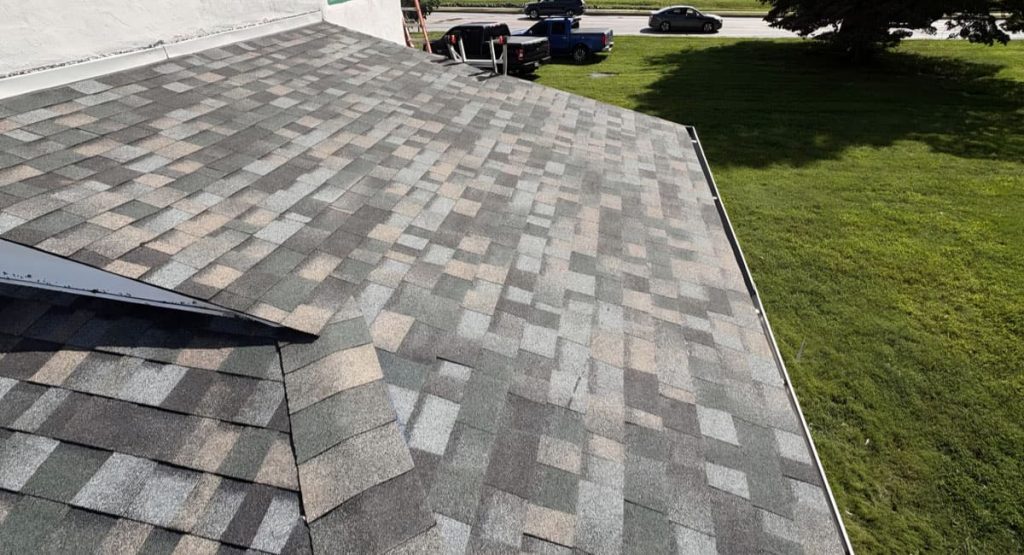 New Evergreen Mist colored roof in Marcus Hook, PA