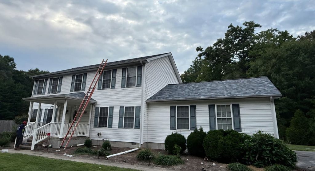 New Estate Gray colored roof in Greenwood, DE